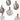 Finesse Decor Lustre Rectangular Chandelier Bronze