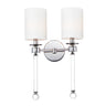 Maxim Lighting Lucent 2-Light Wall Sconce Polished Nickel