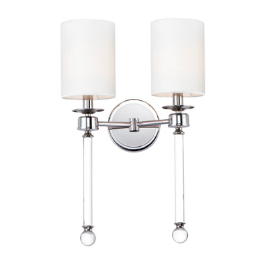 Maxim Lighting Lucent 2-Light Wall Sconce Polished Nickel