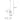 Maxim Lighting Flambeau 3-Light Chandelier Black/Antique Brass