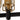 Maxim Lighting Flambeau 3-Light Chandelier Black/Antique Brass
