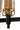 Maxim Lighting Flambeau 3-Light Chandelier Black/Antique Brass