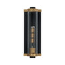 Maxim Lighting Opulent Outdoor Wall Sconce Black/Antique Brass