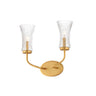 Maxim Lighting Camelot 2-Light Sconce Natural Aged Brass