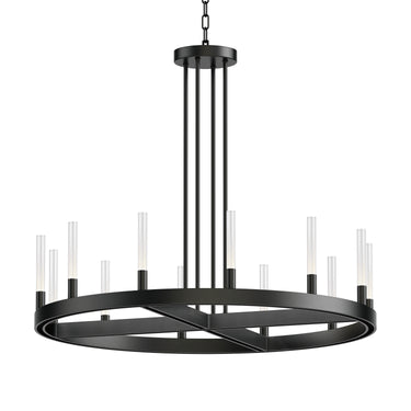 Maxim Lighting Ovation 12-Light LED Chandelier Black