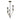 Maxim Lighting Regent 3-Light Pendant Black/Antique Brass