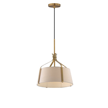 Maxim Lighting Bandera 14" Pendant Natural Aged Brass