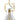 Finesse Decor Helios 1 LED light Pendant Crystal & Gold