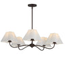 Maxim Lighting Saxon 5-Light Chandelier Oil Rubbed Bronze