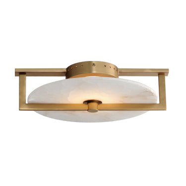 Maxim Lighting Quarry LED Wall Sconce/Flush Mount Natural Aged Brass