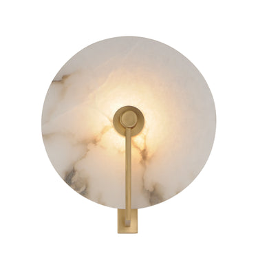 Maxim Lighting Quarry LED Wall Sconce Natural Aged Brass