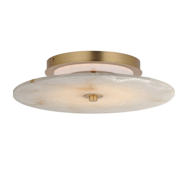 Maxim Lighting Quarry 15" LED Wall Sconce/Flush Mount Natural Aged Brass