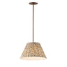 Maxim Lighting Dunbridge 14" Pendant Weathered Brass