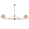 Maxim Lighting Dunbridge 2-Light Pendant Weathered Brass