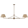 Maxim Lighting Dunbridge 2-Light Pendant Weathered Brass