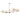Maxim Lighting Dunbridge 4-Light Chandelier Weathered Brass