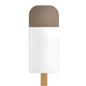 Ice Cream Mirror by EO in Hazel Brown, front view – image 1