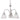 Tia 17.75" 3-Light Chandelier - Matte Nickel by Elk 190005117