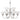 Tia 25.98" 9-Light Chandelier - Matte Nickel by Elk 190036117