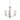 Pittman 20" 3-Light Chandelier - Brushed Nickel by Elk 190040217