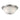 Pittman 14" 2-Light Flush Mount - Brushed Nickel by Elk 190071217