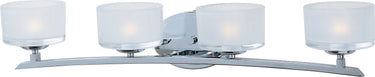 Maxim Lighting Elle 4-Light Bath Vanity Polished Chrome