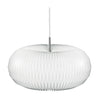 Le Klint Donut 195 Pendant, Large, Polished Steel – view 1