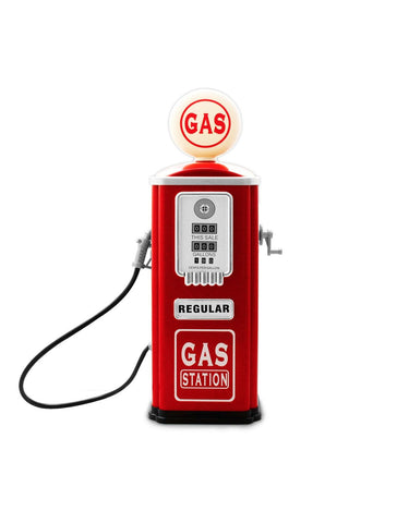 Gas Station Pump by Baghera – red vintage metal play set