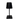 Finesse Decor Beam Column Rechargeable Table Lamp - Black