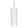 Stilo 9 cord pendant: Carrera glass shade | Besa Lighting
