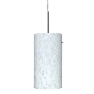 Stilo 12 cable pendant: Carrera glass shade | Besa Lighting
