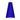 Cierro tapered pendant in Cobalt Blue Matte glass, satin nickel cord | Besa Lighting