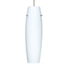 Suzi 14 stem pendant: Opal Matte glass shade | Besa Lighting