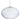 Pape 12 stem pendant: Opal Ribbed glass shade | Besa Lighting
