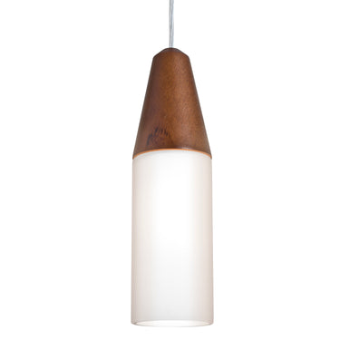 Nini cord pendant: Medium Wood | Besa Lighting