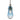 Wish cord pendant: Blue | Besa Lighting