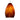 Pera 6 mini pendant in Amber Cloud glass | Besa Lighting