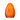 Pera 6 mini pendant in Habanero glass | Besa Lighting