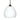 Tay Tay cord mini pendant: Opal Matte, Satin Nickel | Besa Lighting
