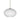 Lasso cord mini pendant: Opal Ribbed, Satin Nickel | Besa Lighting