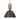 Creed metal reflector mini pendant: Black | Besa Lighting