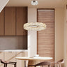 Finesse Decor 1 Ring Crystal Chandelier Chrome
