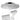 Finesse Decor Acrylic Lace 5 Light Chandelier Chrome