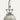 Acquatinta Murano Glass Pendant, Silver Mirror — Produzione Privata, view 3
