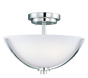Maxim Lighting Rocco 3-Light Semi-Flush Mount Polished Chrome
