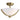 Maxim Lighting Deven 3-Light Semi-Flush Mount Satin Brass