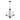 Maxim Lighting Deven 3-Light Chandelier Black