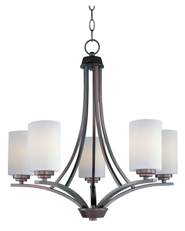 Maxim Lighting Deven 5-Light Chandelier Oil Rubbed Bronze
