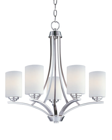 Maxim Lighting Deven 5-Light Chandelier Satin Nickel