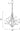 Maxim Lighting Deven 9-Light Chandelier Black